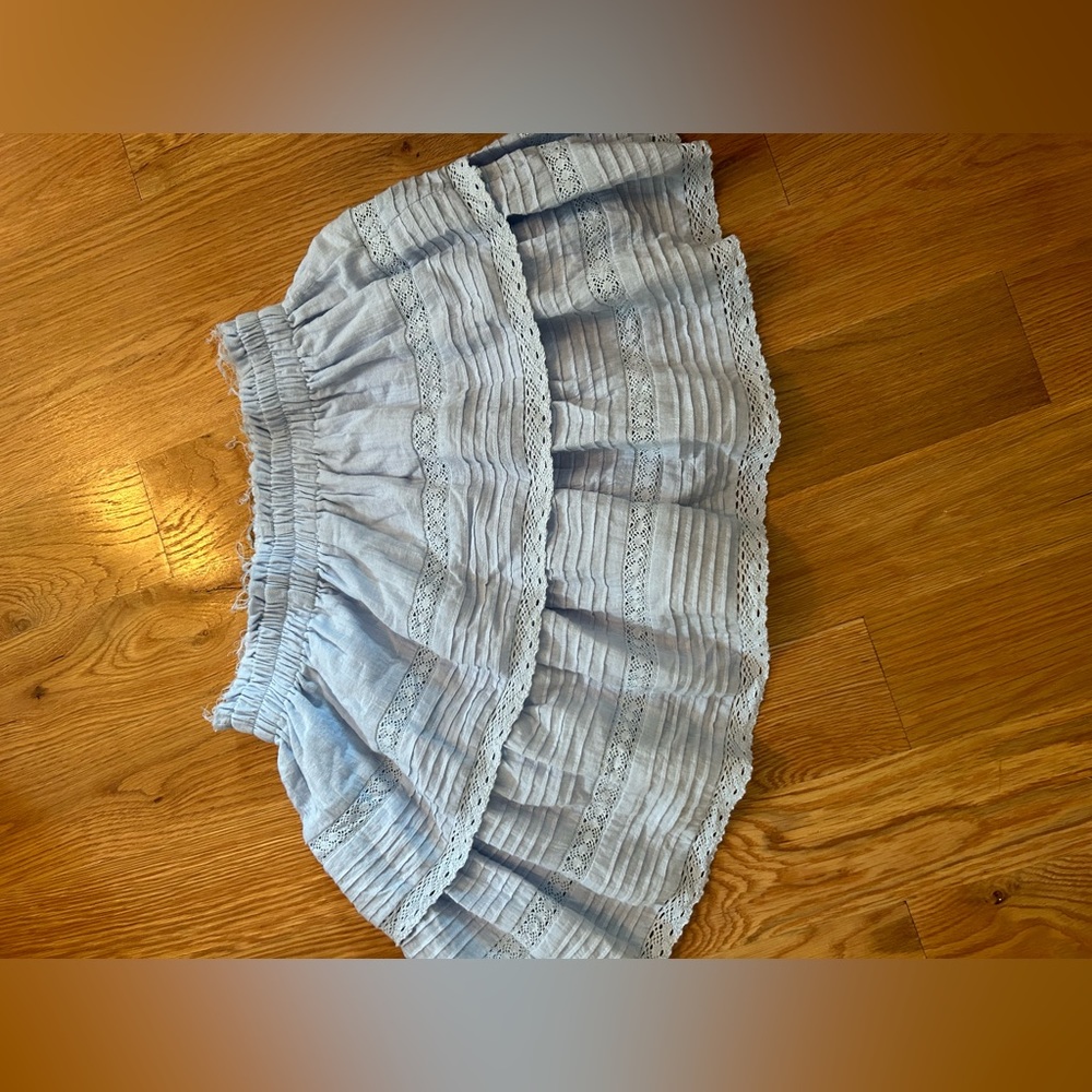 Day + Moon Baby Blue skirt Size Medium